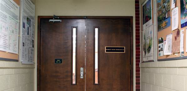 Herbarium entrance