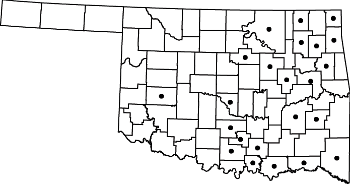 Alisma subcordatum map