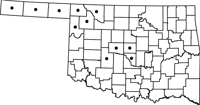 Bidens cernua map