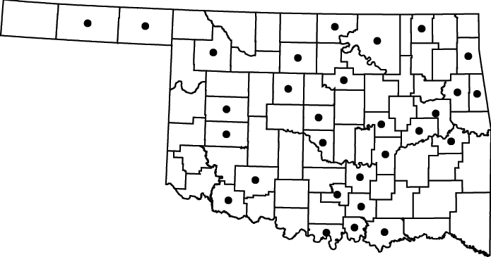 Bidens frondosa map