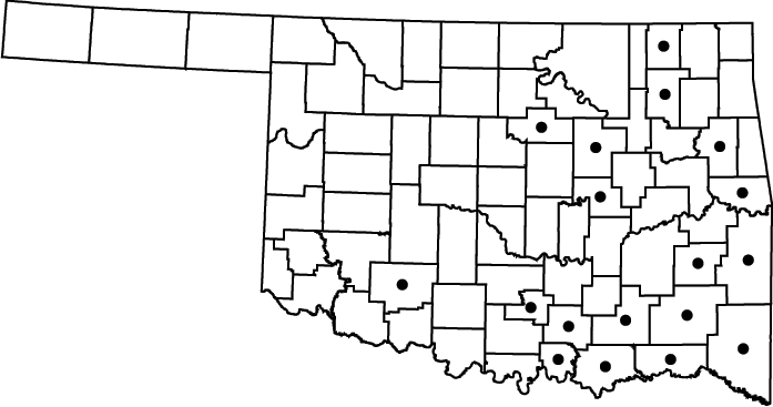 Carex caroliniana map