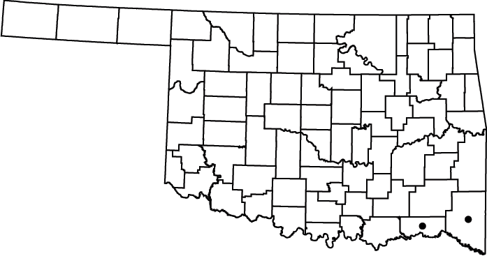 Carex debilis map