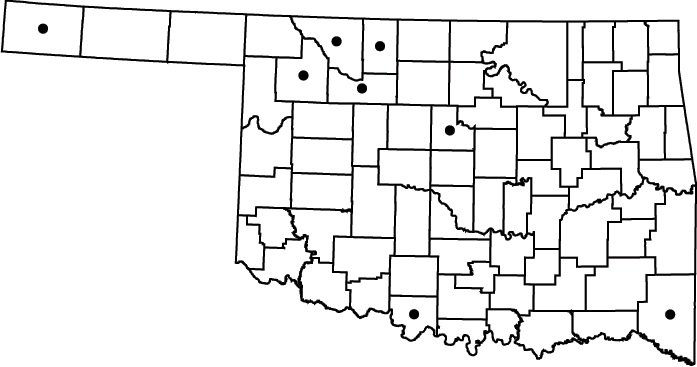 Carex hystericina map