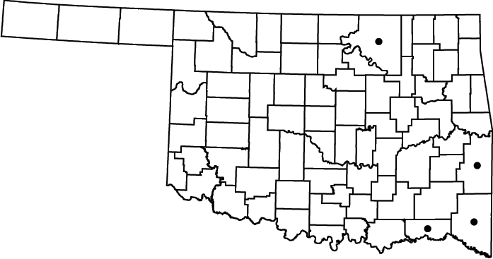 Carex intumescens map