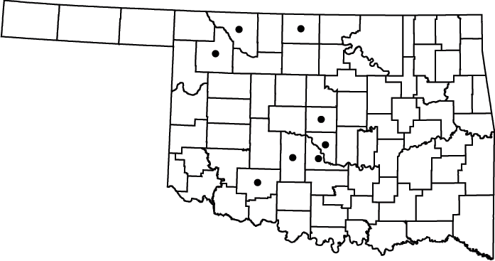 Eleocharis atropurpurea map