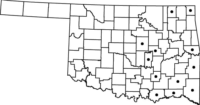 Galium tinctorium map