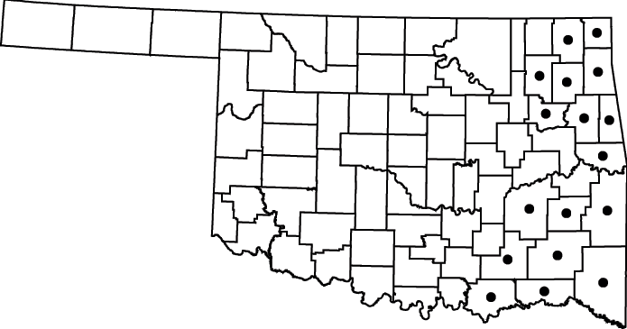 Helenium flexuosum map