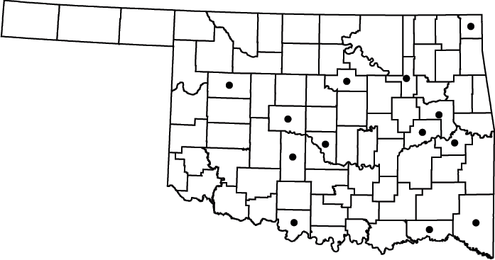 Hibiscus moscheutos map