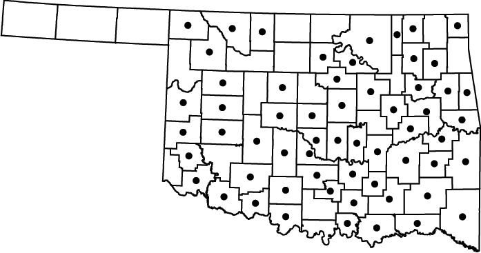 Juncus marginatus map