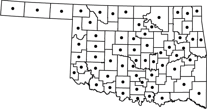 Juncus torreyi map