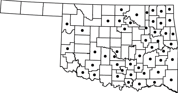 Justica america map