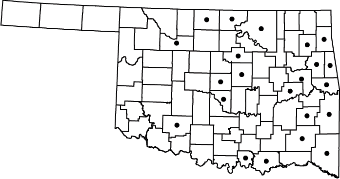 Lindernia anagallidea map