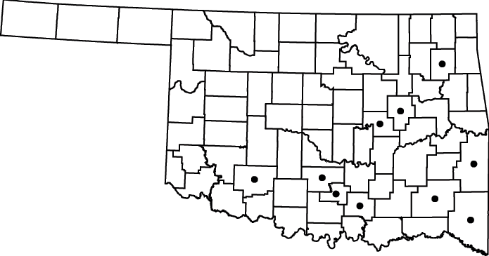 Myriophyllum heterophyllum map