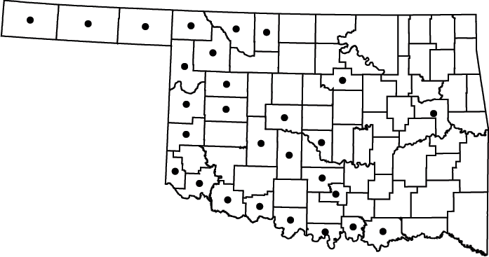 Polypogon monspeliensis map