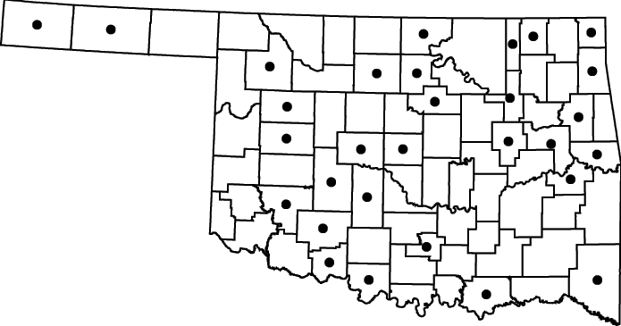 Rorippa sessiliflora map