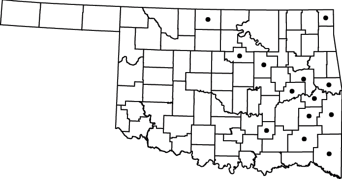 Sagittaria ambigua map