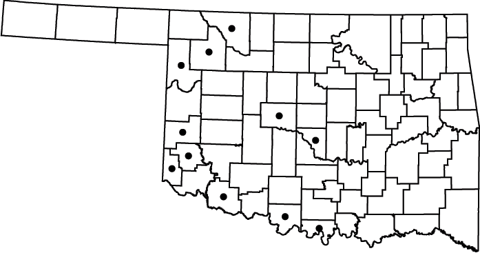 Samolus ebracteatus map