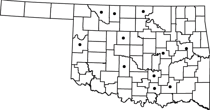 Wolffia columbiana map